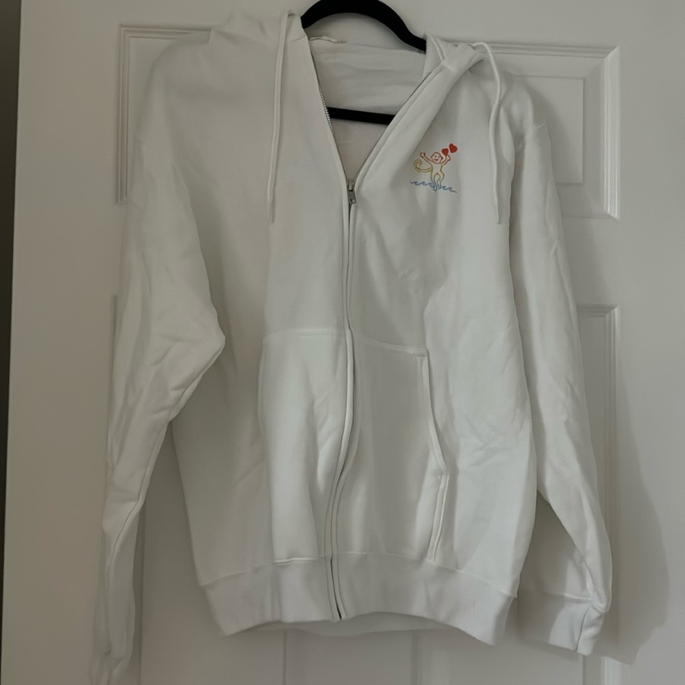 hamptons x roller rabbit zip up hoodie - medium